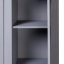 Armario 3 puertas madera pino Panamá Range gris 118x50x171,5cm en Armarios roperos | Comprar online en Foru.es
