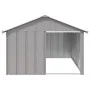 Casa para perros acero galvanizado gris 116,5x153x81,5 cm de vidaXL, Casetas para perros - Ref: Foro24-171543, Precio: 116,29...