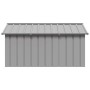 Casa para perros acero galvanizado gris 116,5x153x81,5 cm de vidaXL, Casetas para perros - Ref: Foro24-171543, Precio: 123,48...