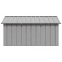 Casa para perros acero galvanizado gris 116,5x153x81,5 cm de vidaXL, Casetas para perros - Ref: Foro24-171543, Precio: 116,29...