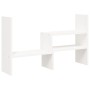 Soporte para monitor madera maciza pino blanco (39-72)x17x43 cm de vidaXL, Bases y elevadores para ordenadores - Ref: Foro24-...