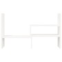 Soporte para monitor madera maciza pino blanco (39-72)x17x43 cm de vidaXL, Bases y elevadores para ordenadores - Ref: Foro24-...