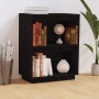 Mesa consola de madera maciza de pino negro 60x34x75 cm de vidaXL, Aparadores - Ref: Foro24-813823, Precio: 47,08 €, Descuent...