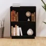 Mesa consola de madera maciza de pino negro 60x34x75 cm de vidaXL, Aparadores - Ref: Foro24-813823, Precio: 46,60 €, Descuent...