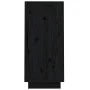 Mesa consola de madera maciza de pino negro 60x34x75 cm de vidaXL, Aparadores - Ref: Foro24-813823, Precio: 46,60 €, Descuent...