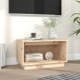 Mueble de TV de madera maciza de pino 60x35x35 cm de vidaXL, Muebles TV - Ref: Foro24-813824, Precio: 37,46 €, Descuento: %