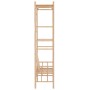Banco de jardín con pérgola bambú 116 cm de vidaXL, Bancos de jardín - Ref: Foro24-341742, Precio: 157,30 €, Descuento: %