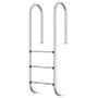 Escalera para piscina acero inoxidable 304 54x38x158 cm de vidaXL, Escaleras y rampas de piscina - Ref: Foro24-93458, Precio:...
