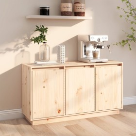 Aparador de madera maciza de pino 111x34x60 cm de vidaXL, Aparadores - Ref: Foro24-813809, Precio: 149,21 €, Descuento: %