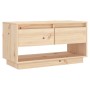Mueble de TV de madera maciza de pino 74x34x40 cm de vidaXL, Muebles TV - Ref: Foro24-813839, Precio: 43,27 €, Descuento: %