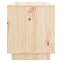 Mueble de TV de madera maciza de pino 74x34x40 cm de vidaXL, Muebles TV - Ref: Foro24-813839, Precio: 43,27 €, Descuento: %