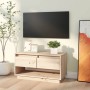 Mueble de TV de madera maciza de pino 74x34x40 cm de vidaXL, Muebles TV - Ref: Foro24-813839, Precio: 43,27 €, Descuento: %
