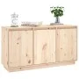 Aparador de madera maciza de pino 111x34x60 cm de vidaXL, Aparadores - Ref: Foro24-813809, Precio: 139,88 €, Descuento: %