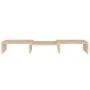 Soporte para monitor madera maciza de pino 60x24x10,5 cm de vidaXL, Muebles TV - Ref: Foro24-813934, Precio: 20,11 €, Descuen...