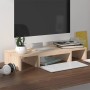 Soporte para monitor madera maciza de pino 60x24x10,5 cm de vidaXL, Muebles TV - Ref: Foro24-813934, Precio: 20,39 €, Descuen...