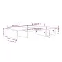 Soporte para monitor madera maciza de pino 60x24x10,5 cm de vidaXL, Muebles TV - Ref: Foro24-813934, Precio: 20,11 €, Descuen...