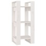 Estantería/divisor de espacios madera pino blanco 41x35x91 cm de vidaXL, Librerías y estanterías - Ref: Foro24-813860, Precio...