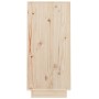 Mesa consola de madera maciza de pino 60x34x75 cm de vidaXL, Aparadores - Ref: Foro24-813819, Precio: 51,95 €, Descuento: %