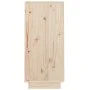 Mesa consola de madera maciza de pino 60x34x75 cm de vidaXL, Aparadores - Ref: Foro24-813819, Precio: 42,18 €, Descuento: %