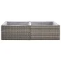 Jardinera ratán sintético gris 157x80x40 cm de vidaXL, Maceteros y jardineras - Ref: Foro24-319176, Precio: 80,95 €, Descuent...