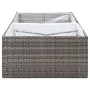Jardinera ratán sintético gris 157x80x40 cm de vidaXL, Maceteros y jardineras - Ref: Foro24-319176, Precio: 80,95 €, Descuent...