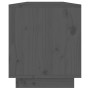 Mueble de TV de madera maciza de pino gris 110,5x34x40 cm de vidaXL, Muebles TV - Ref: Foro24-813846, Precio: 74,74 €, Descue...