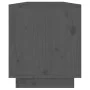 Mueble de TV de madera maciza de pino gris 110,5x34x40 cm de vidaXL, Muebles TV - Ref: Foro24-813846, Precio: 73,93 €, Descue...
