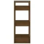 Estantería/divisor de espacios pino marrón miel 41x35x91 cm de vidaXL, Librerías y estanterías - Ref: Foro24-813862, Precio: ...