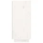 Aparador de madera maciza de pino blanco 111x34x75 cm de vidaXL, Aparadores - Ref: Foro24-813805, Precio: 145,19 €, Descuento: %