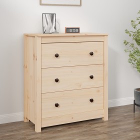 Aparador de madera maciza de pino 70x35x80 cm de vidaXL, Aparadores - Ref: Foro24-813734, Precio: 118,68 €, Descuento: %
