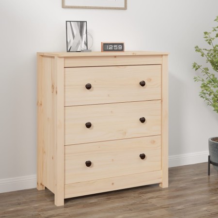 Aparador de madera maciza de pino 70x35x80 cm de vidaXL, Aparadores - Ref: Foro24-813734, Precio: 118,68 €, Descuento: %