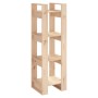 Estantería/divisor de espacios madera maciza pino 41x35x125 cm de vidaXL, Librerías y estanterías - Ref: Foro24-813864, Preci...