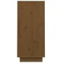 Mesa consola de madera maciza de pino marrón miel 60x34x75 cm de vidaXL, Aparadores - Ref: Foro24-813822, Precio: 44,08 €, De...
