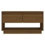 Mueble de TV madera maciza de pino marrón miel 74x34x40 cm de vidaXL, Muebles TV - Ref: Foro24-813842, Precio: 45,11 €, Descu...