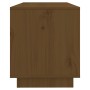 Mueble de TV madera maciza de pino marrón miel 74x34x40 cm de vidaXL, Muebles TV - Ref: Foro24-813842, Precio: 45,11 €, Descu...