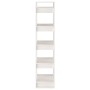 Estantería/divisor de espacios madera pino blanco 41x35x160 cm de vidaXL, Librerías y estanterías - Ref: Foro24-813870, Preci...