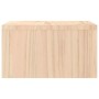 Soporte para monitor madera maciza de pino 50x27x15 cm de vidaXL, Bases y elevadores para ordenadores - Ref: Foro24-813954, P...