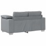Juego de Sofá 2 pcs Gris claro 219 x 77 x 82 cm tela en Sofás | Comprar online en Foru.es