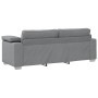 Juego de Sofá 2 pcs Gris claro 219 x 77 x 82 cm tela en Sofás | Comprar online en Foru.es
