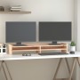 Soporte para monitor madera maciza de pino 100x24x16 cm de vidaXL, Bases y elevadores para ordenadores - Ref: Foro24-813989, ...