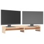 Soporte para monitor madera maciza de pino 100x24x16 cm de vidaXL, Bases y elevadores para ordenadores - Ref: Foro24-813989, ...