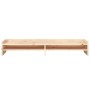 Soporte para monitor madera maciza de pino 100x24x16 cm de vidaXL, Bases y elevadores para ordenadores - Ref: Foro24-813989, ...