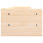 Soporte para monitor madera maciza de pino 100x24x16 cm de vidaXL, Bases y elevadores para ordenadores - Ref: Foro24-813989, ...