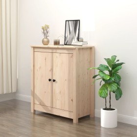 Aparador de madera maciza de pino 70x35x80 cm de vidaXL, Aparadores - Ref: Foro24-813719, Precio: 107,71 €, Descuento: %