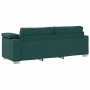 Juego de Sofá 2 pcs Verde oscuro 219 x 77 x 82 cm tela en Sofás | Comprar online en Foru.es