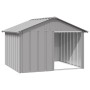 Casa para perros acero galvanizado gris 116,5x153x81,5 cm de vidaXL, Casetas para perros - Ref: Foro24-171542, Precio: 100,01...