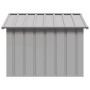 Casa para perros acero galvanizado gris 116,5x153x81,5 cm de vidaXL, Casetas para perros - Ref: Foro24-171542, Precio: 100,01...