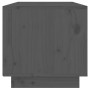 Mueble de TV de madera maciza de pino gris 60x35x35 cm de vidaXL, Muebles TV - Ref: Foro24-813826, Precio: 33,75 €, Descuento: %