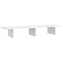 Soporte de monitor madera maciza de pino blanco 100x27x15 cm de vidaXL, Bases y elevadores para ordenadores - Ref: Foro24-813...