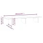Soporte de monitor madera maciza de pino blanco 100x27x15 cm de vidaXL, Bases y elevadores para ordenadores - Ref: Foro24-813...